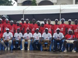 Football : l’Association Sportive des Monuments libres de Kaloum ( MLK ) célèbre en apothéose sa montée en Ligue 2 !